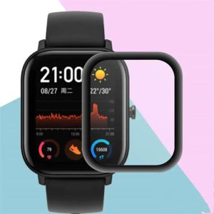 5D Curved Edge Protective for Huami Amazfit GTS & BIP glass accessories film for Huami Amazfit Bip S / Lite screen protector
