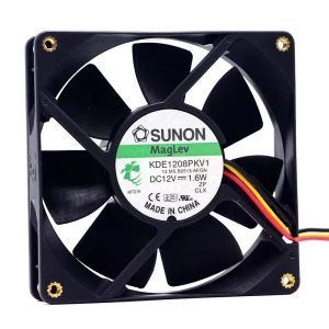 Охлаждение оригинала для Sunon KDE1208PKV1 12V 1,6W 8 см 8020 2WIRE 3WIRE FAN