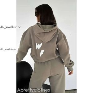 Whites Foxs Damen -Tracksuits Frauen Hoodie 2 -teilige Pullover -Outfit Sweatshirts Sporty Long Sleeved Pullover Kapuze -Tracks -Aufenthalte Sporty Hosen 237 White Foxx