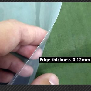0,12 mm transparent regntät tyg PE -film balkong trädgård tarpaulin växthus saftig växt hålla varm vattentät tyg