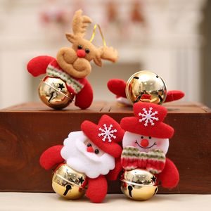 Decoração de Natal Carta de madeira boneco de neve árvore pendurada ornamentos DIY Presente Papai Noel