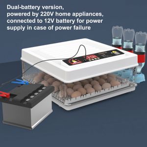 15/10/24/30 Eggs Incubator completamente automatico Rifornimento dell'acqua di controllo della temperatura Termoregolatore Macchina da ricevi per briciole.