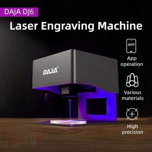 DJ6 Mini DIY Lasergravur und Schneidmaschine Laserstecher 3W Laserdrucker für Holzlederglas