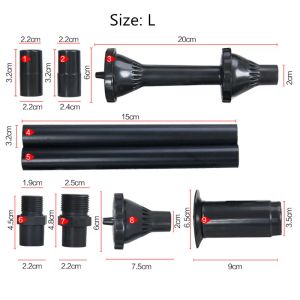 Fish pond fountain Fountain Pump Nozzle Set Water Spray Heads For Pond Fountain Submersible Pump Pool Garden Supplies