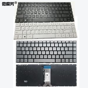 Tastaturen neue US -Laptop -Tastatur für HP Pavilion X360 14ba 14tba 14mba 14bs 14bs000 BS100TPNW125 Q186 Q189 C121