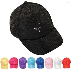 Ballkappen Hut -Racks für Baseballfarbe Unisex Hats Pailletten Modesportmänner