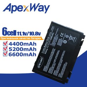 バッテリーAPEXWAY 11.1V ASUS A32F82 A32F52 A32 F82 F52 K50IJ K50 K51 K50AB K40IN K50ID K50IJ K40 K50IN K60 K61 K70 K40IN K50ID K50IJ K40 K50IN