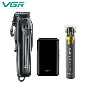 Trimmers VGR Hair Clipper Professional Hair Trimmer Электрический лицевой бритву Повторная машина для волос.