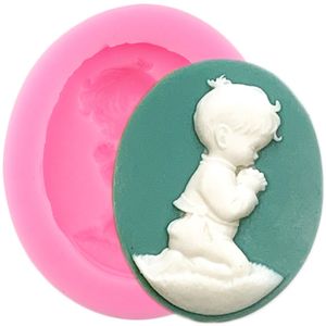 DIY Sugarcraft Angel Baby Silicone Mold Fondant Molds Cake Decorating Tools Candy Resin Clay Chocolate Gumpaste Moulds