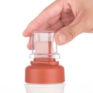 Silicone Oil Bottle Barbecue Brush Portable with Protective Cover Kitchen BBQ Cooking Tool Outdoor Accessories Gadgets