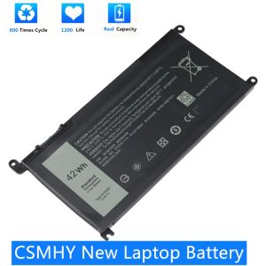 Batterier CSMHY NEW 11.4V 42WH 51KD7 LAPTOP -batteri för Dell Chromebook 11 3100 3180 3181 3189 5190 2in1 FY8XM Y07HK