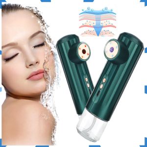 Trimmers Mini Oxygen Injection Instrument Portable Hydration Handheld Facial Humidifier Nano Spray High Pressure Red and Blue Light