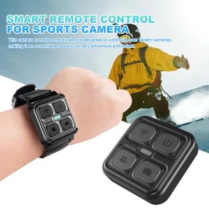 Accessories Sports Camera Remote Controller RF Wrist Action Camera RC Watch Justerbar Intelligent RC Watch Flexible för SJCAM M20/ SJ6/ SJ8
