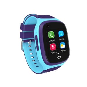 Guarda Kids Smart Watch 4G SIM Card Call Call CHAR CAMERA SOS GPS Posizione Tracker Tlashlight Waterproof Smart Watch for Children