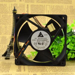 냉각 원본 120*120*38mm 12cm 서보 팬 EFC1248DF 48V 0.33A 4WIRES 팬 ~