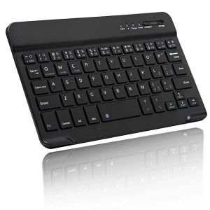 Teclados Kutou Mini Bluetooth Keyboard Teclado sem fio Teclado recarregável Teclado para iPad Laptop para celular para Android iOS