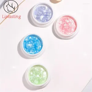 Nagel Glitzer milchig weiß weiße Farbe 15 ml Geleeerweiterung Gel Polnisch Einweichen UV LED Lack Pulver Maniküre -Tipps