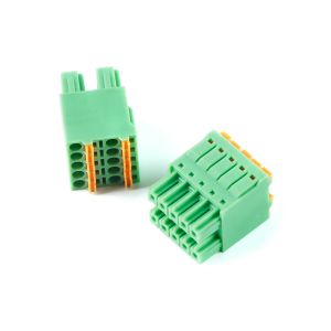 2pcs KF2EDGKNH-2*2/3/4/5/6/8p/Doppelzeile Plug 3,5 mm Steckabschlussanterminal Block KF2EDGKNH 3,5-PCB-Plug-in-Anschlussblöcke