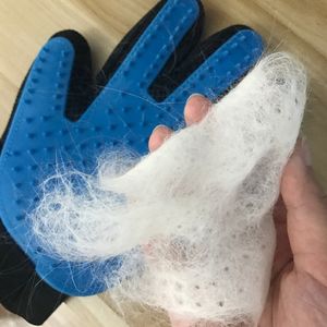 Silikon Hund Haustier Pflegehandschuh Katzenpinsel Kamm Deshedding Haarhandschuhe Hunde Badereinigung Lieferungen Tierkämme Haustierprodukte