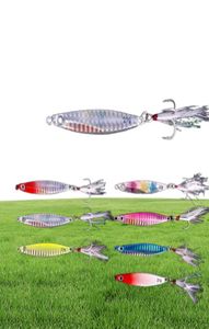 Metal Metal Cast Jig Baits Shore Casting Gugging Hegging Fish Fish Bass Fishing приманка искусственная приманка Рыбалка 7G 10G 14G 17G 21G 9212193