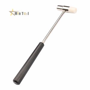 Hammer Metal Soft And Hard Dual-Purpose Hammer With Rubber Head Clock Maintenance Han Tool for Watch Repair Tool