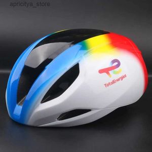 Cykelhjälmar Fashion Cycling Helmet Road Bike Hjälm för män Kvinnor MTB BICYC Equipment Sport Safety Cap BMX Storlek M 54-60CM L48