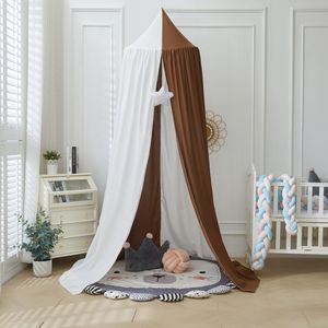 Canopato per bambini per il letto della tenda da letto per la scuola materna per culla tenda per bambini portatile per bambini decorazione