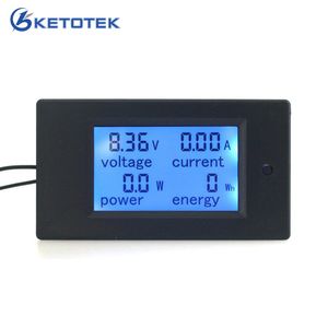 Цифровое напряжение Ampere Power Energy Monitor DC 6,5 ~ 100V 100A/50A Дополнительный ЖК -дисплей Blue Bartlight Ammetert