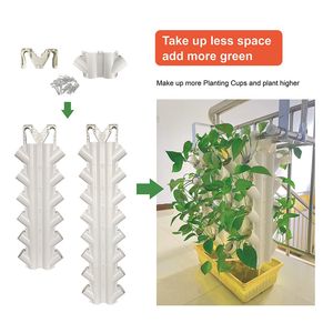 新しいスタイルの屋内温室の家庭用水耕栽培システム垂直植物野菜植え付けアクセサリー