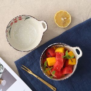 Lingao Ceramic Small Bowl Home Home Style New Style eating Mow