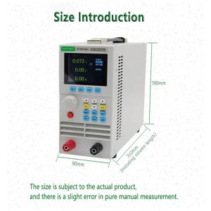 ET5410A+ Enkanal Programmerbar DC Elektronisk last Digital kontrollbelastning Elektronisk batteritester Lastmätare