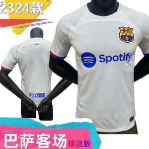 Fotbollströjor män 2324 Barcelona Away Jersey Fan Edition Football Match Kit