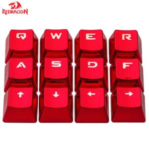 Accessoires Redragon OEM -Profil Elektroplattierte Metalltextur -Schlüsselkap -Backlight -Schlüsselcap für Cherry MX Mechanische Gaming -Tastatur Goldene Tastaturen