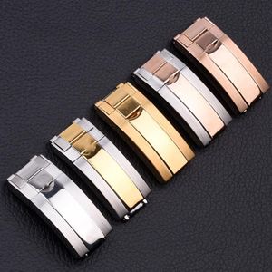 16mm x 9mm NEW High Quality Stainless steel Watch Bands strap Buckle Deployment Clasp FOR ROL bands289m233E