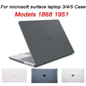 Przypadki dla laptopa powierzchniowego 3 4 5 Modele 1868 1951 Pokrywa laptopa dla 2019 2020 2021 2022 Laptop powierzchniowy 13.5 '' Hard Shell Protector