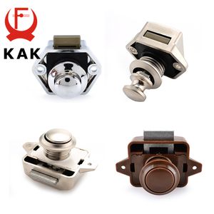 20 pacotes Kak Camper Car Lock 20mm Push Push para RV Yacht Furniture Door Hardware Armário de gaveta Bloqueio lida