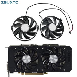 Pads 2Pcs GPU VGA Cooler FDC10H12S9C FY09010H12LPB Cooling Fan For Radeon XFX R9 380 X R7 350 360 370 Grahics Card As Replacement