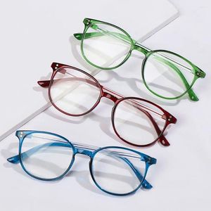 サングラスポータブルPCフレームグラスを読む超軽量高解像度長老派クラシックユニセックス眼鏡1.00- 4.00