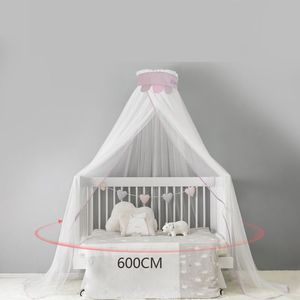 Baby Cot Mosquito Net Golvstandande barns spjälsäng Myggnät 5 växlar höjd justerbar nyfödd skuggning anti-myggskydd