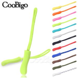 10pcs Zipper Pull Puller End Fit Rope Tag Replacement Clip Fixer Zip Cord Extender Tab Bag Backpack Luggage Clothing Suitcase