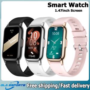 Zegarki dla Huawei Band 8 Smartwatch Mężczyźni Kobiety BT Wireless Call Sports Fitness Alarm Przypomnienie Watch 8 Smartband dla Xiaomi Mi Band 8