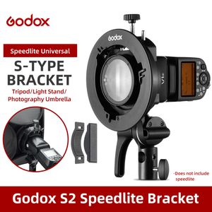 Godox S1 S2 Bowens Mount Flash S-Type Wspornik dla Godox V1 V860II AD200 AD400PRO Speedlite Flash Snoot Softbox