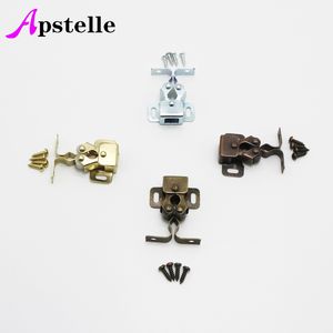 Apstelle 1pcs kapı durak daha yakın duraklar damper tampon mıknatıs dolabı gardırop donanım mobilyaları için vidalar ile yakalar