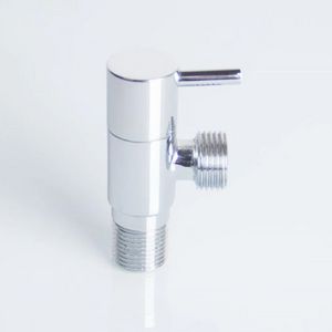 G1/2" B Bathroom filling valve angle valve accessories square valve triangle valve chrome polished Brass