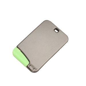 Jingyuqin Remote 2 knappar Skyddande fodral Key Shell Cover för Renault Laguna Espace Smart Card med Blade