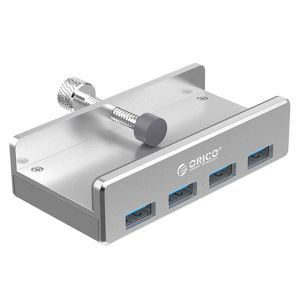 허브 USB3.0 4 포트 모니터 모니터 테이블 Cliptype Hub for MacBook 노트북 노트북 컴퓨터