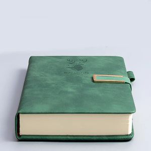 Notebooki Notebook, gruby notebook A5, prosty dziennik studencki, skórzane retro, biznes, spotkanie, notatnik, notatnik.
