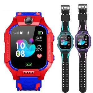 Watches Q19 Smart Watch Kids LBS Positioning Tracker Lacation SOS Camera Phone Smart Baby Watch Voice Chat Smartwatch Children's Watch