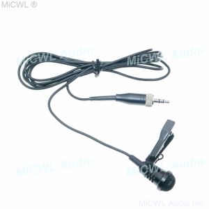 Microphones Pro Lapel Lavalier Microphone Mic för Sennheiser SK100 300 500 G1 G2 G3 G4 Wireless Cardioid