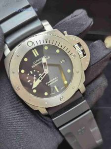 Mens Watch Mechanical Watch Luxury Fashion 47mm Panerei Diving Titanium Pam00305 Automatic Mechanical Mens Watch